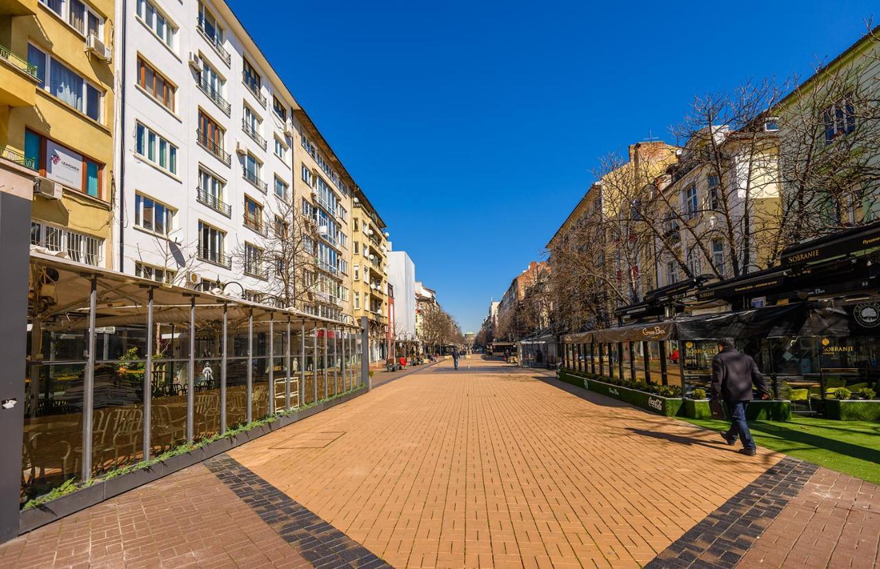 Zero-Waste Studio Apartment In Central โซเฟีย ภายนอก รูปภาพ
